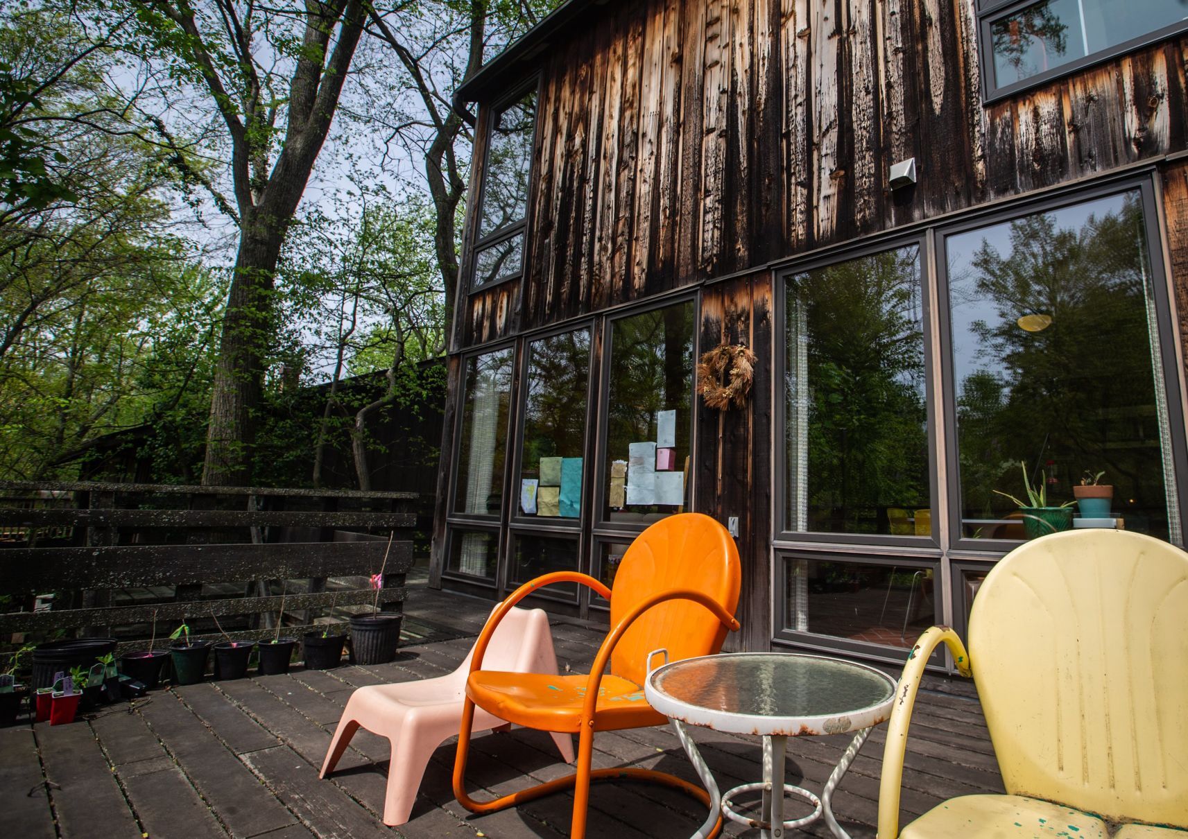 At home with Michelle Wiegand and Ben Sever in Ferguson